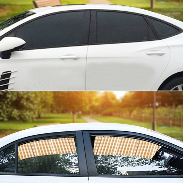 Rèm che nắng ô tô Mercedes Benz GLS 500 Vải lụa mềm gắn nam châm Cao Cấp - OTOALO