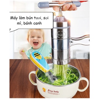 Máy Làm Bún Tươi, Làm Mì Sợi 5 Lưỡi Cắt Đa Năng