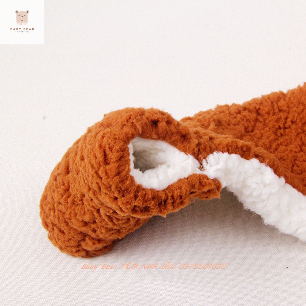 Khăn len lông cừu quàng cổ cho bé mềm mại xịn xò phong cách Hàn Quốc cực kỳ dễ thương