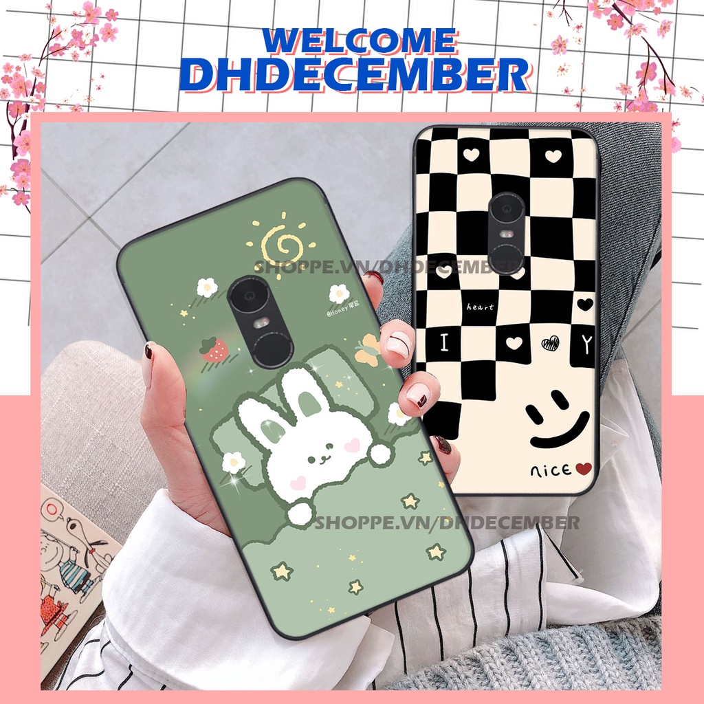 Ốp lưng Xiaomi REDMI NOTE 4 / NOTE 4X / REDMI 5 PLUS in hình dễ thương- cute dog- n@sa RẺ-ĐẸP-CHẤT