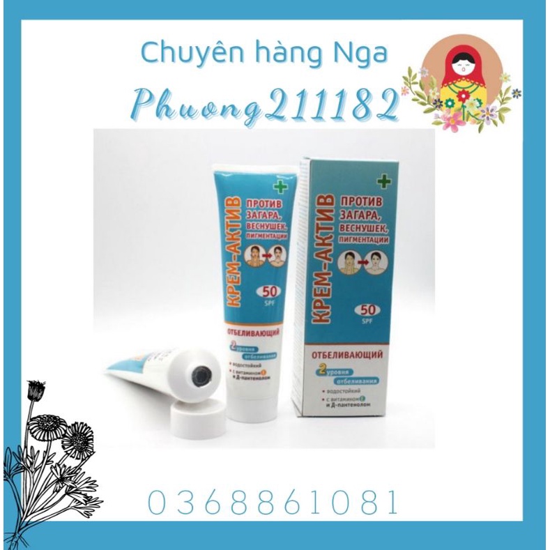 Kem chống nắng SPF 50 Nga 100ml