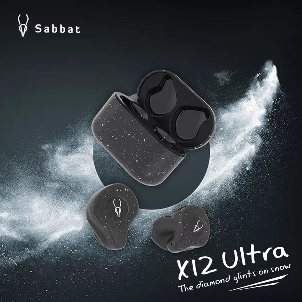 Tai nghe bluetooth Sabbat X12 ultra phiên bản Snow white