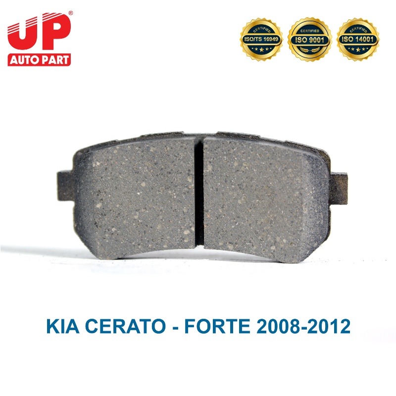 Má phanh bố thắng đĩa sau ô tô KIA CERATO - FORTE 2008-2012
