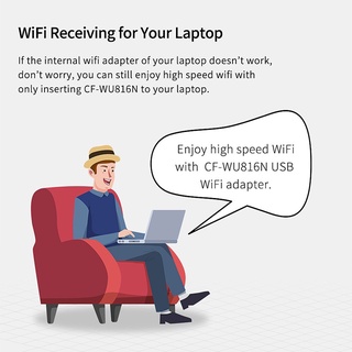 Thẻ mạng không dây COMFAST cho Windows Mac Linux
