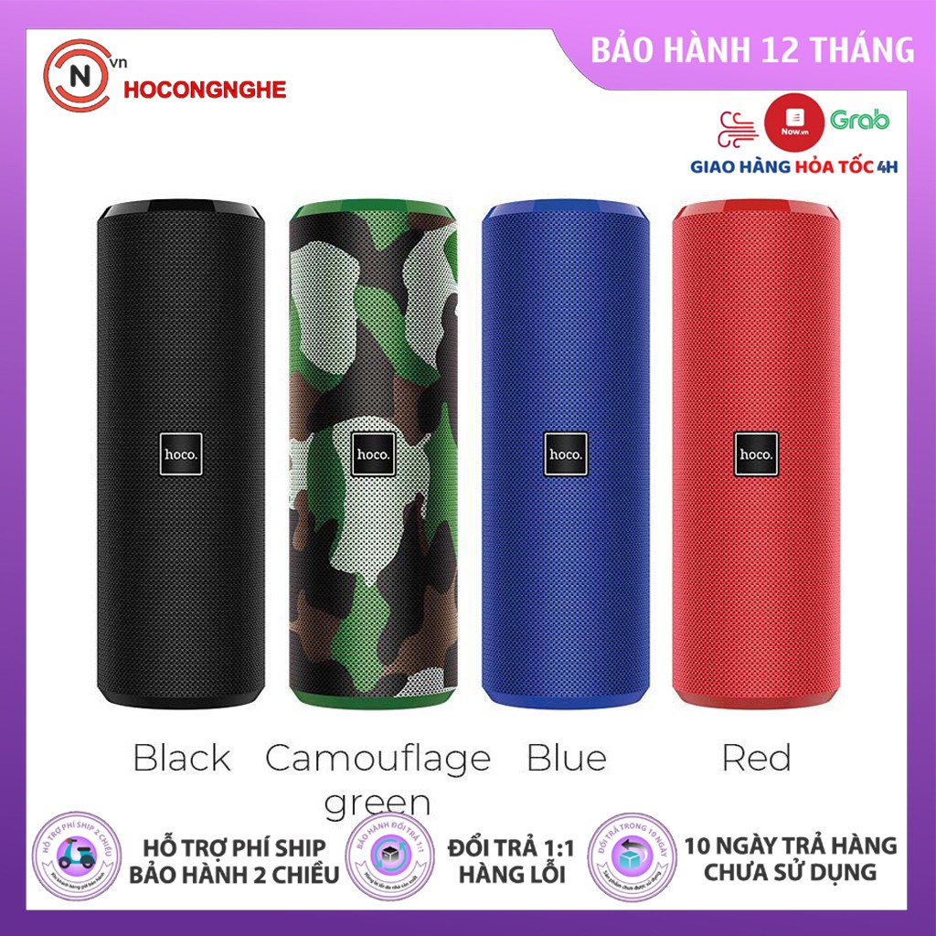 🌟CHÍNH HÃNG🌟 Loa bluetooth chống nước tích hợp tính năng FM, AUX Hoco BS33 BẢO HÀNH ĐỔI MỚI
