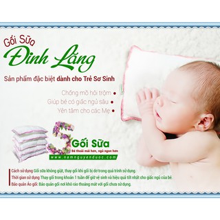 Gối Lá Đinh Lăng Trẻ Sơ Sinh - Nam Nguyên Dược