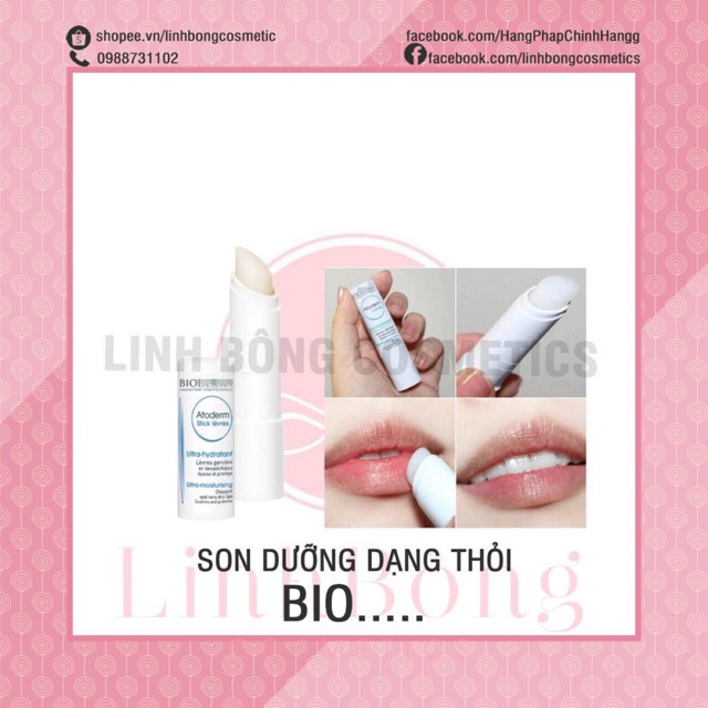 SON DƯỠNG PHỤC HỒI ĐÔI MÔI NỨT NẺ BIO ATODERM