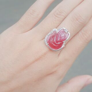 NHẪN HỒ LY RUBY