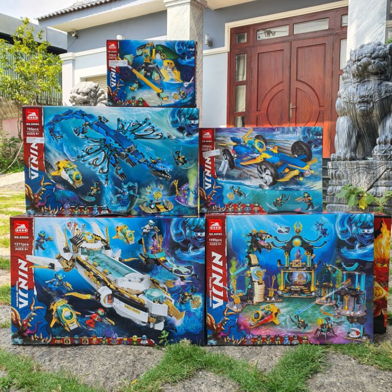 Lắp ráp LARI 60084 | 71754 Water Dragon | 785 chi tiết