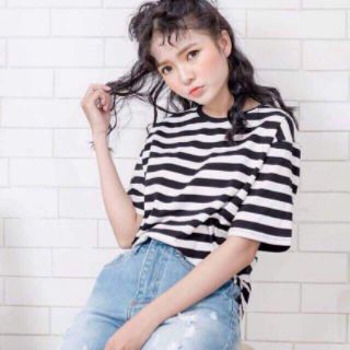 Áo phông nữ tay lỡ dáng thụng