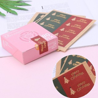 30 sticker Giáng Sinh - Nhãn dán cây thông Merry Christmas 🎄 Noel