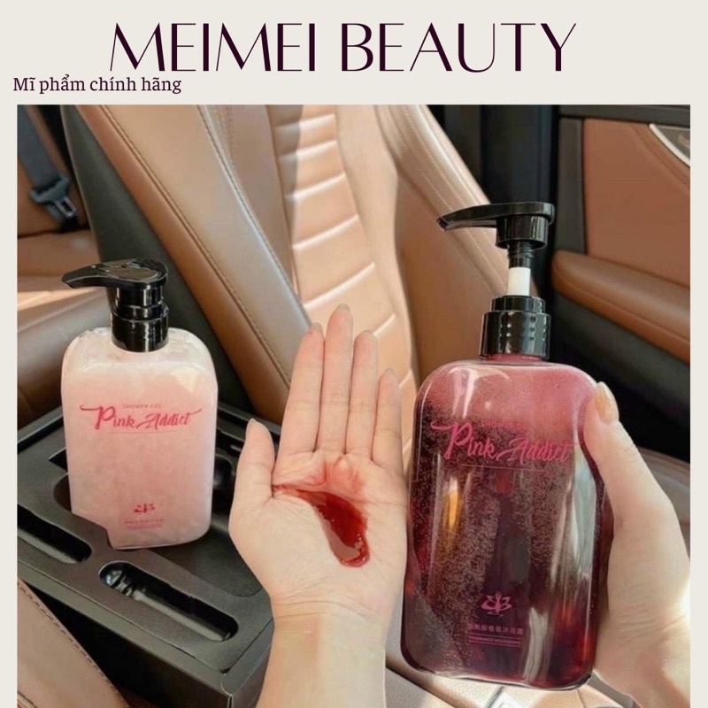 Sữa tắm nước hoa PiNK ADDICT 420ML DIY tự pha Hương thơm quyến rũ và bí ẩn Lưu hương lâu dưỡng ẩm sáng da mờ thâm ST02 | BigBuy360 - bigbuy360.vn