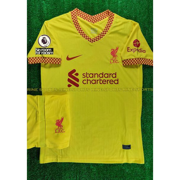 Hàng Thailand Super Bộ Áo bóng đá liver - liverpool  2021/2022 chuẩn thi đấu