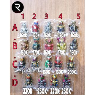 Mô hình Converge Kamen Rider - Hàng nobox