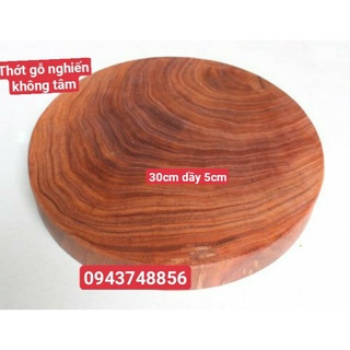 Thớt gỗ nghiễn cao cấp 30cm*5cm