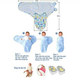 Ủ kén cotton Summer SwaddleMe cho bé