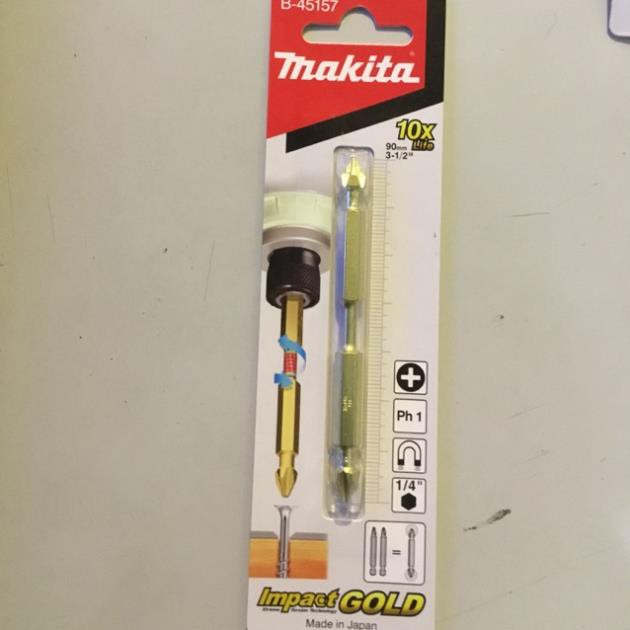 MŨI VÍT 2 ĐẦU MAKITA B-45157