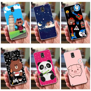 Ốp lưng Samsung Note 3 (dẻo viền trắng trong) - Hình Gấu Brown, Gấu Trúc , Heo Con