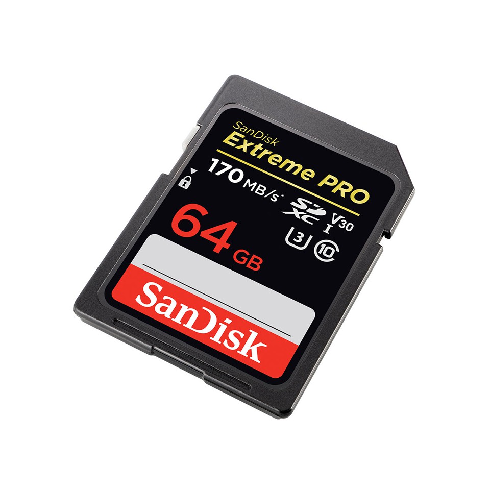 Thẻ nhớ SDXC Sandisk Extreme Pro 170MB/s 64GB (Chính hãng) | BigBuy360 - bigbuy360.vn