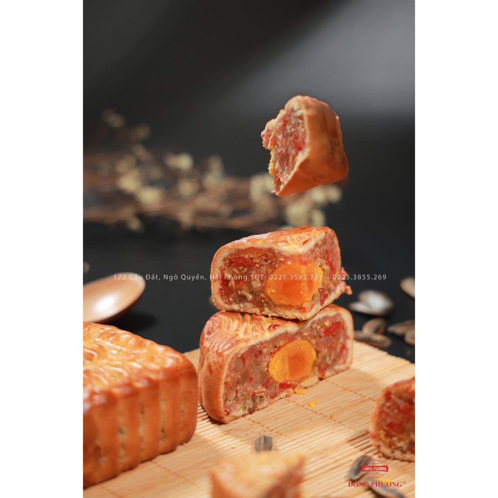 Bánh trung thu nướng dẻo Đông Phương Thương hiệu số 1 Hải Phòng