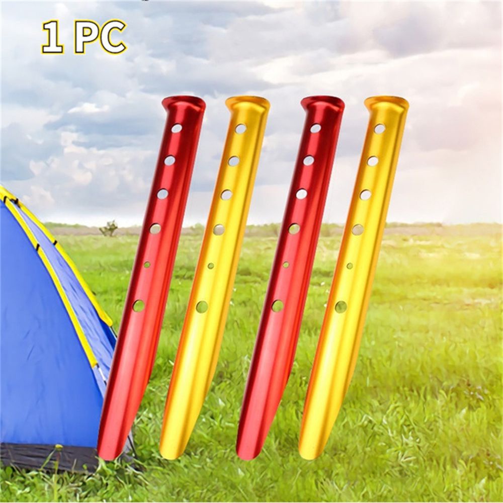 Cọc dựng lều bằng nhôm 23cm 31cm nhiều màu bắt mắt