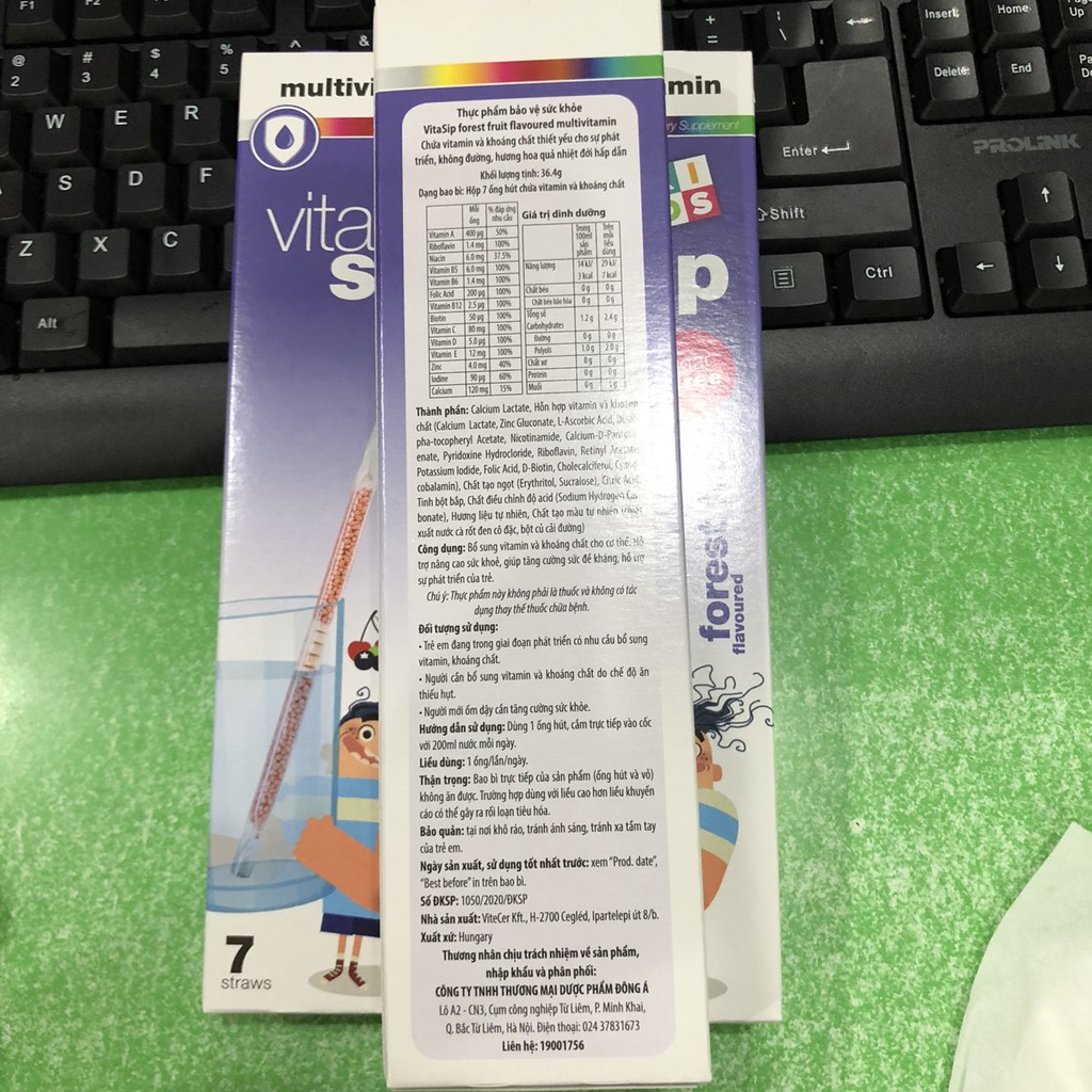 Vitasip Kids - Vitamin Tổng Hợp Cho Bé(7 G)