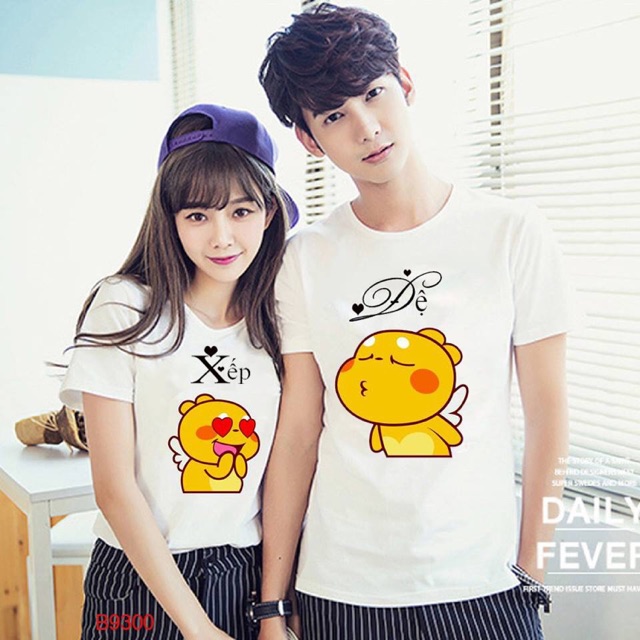 Áo Đôi Nam Nữ Rồng cute
