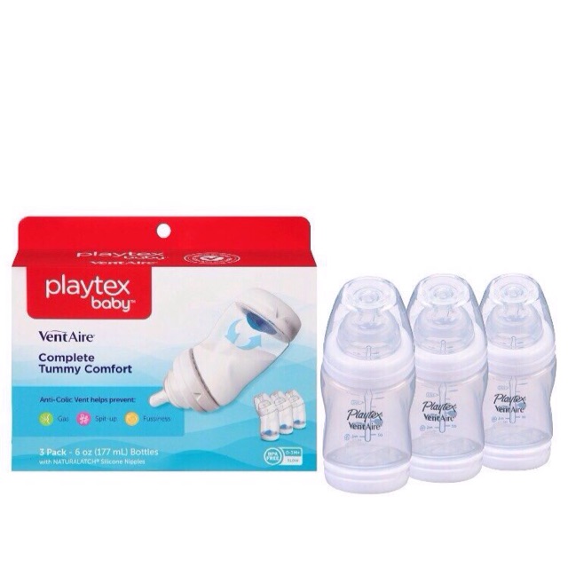 Bình cổ cong Playtex baby Ventaire 177ml