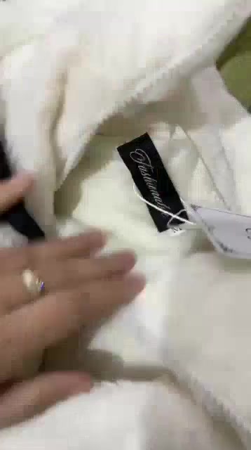 Áo khoác lông cổ cao họa tiết hình vảy phom rộng unisex/ Áo khoác mùa đông oversize 3 màu kiểu khóa kéo | BigBuy360 - bigbuy360.vn