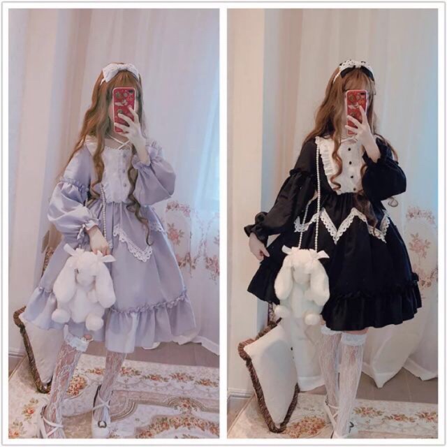 [SẴN] Đầm/ Váy Lolita Casual Công Chúa - Kèm Video Thật ✨