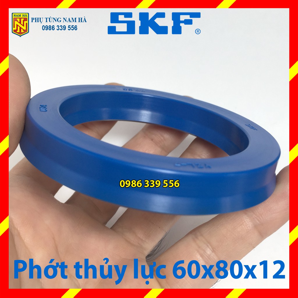 Phớt phốt thủy lực SKF IDI 60x80x12 phớt ty cần Hydraulic seal