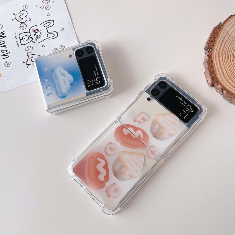 Ốp Điện Thoại Mềm Chống Sốc Cho Samsung Galaxy Z Flip 3 Z Flip 3