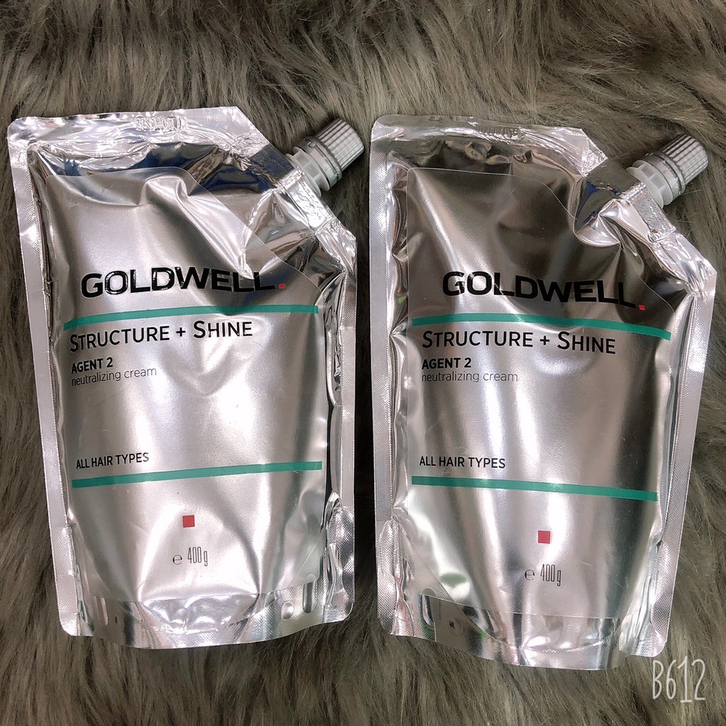 Dập duỗi  tóc GOLDWELL STRUCTURE + SHINE 400G