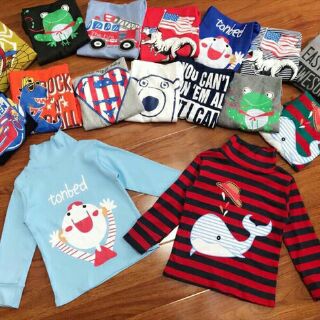 Áo Jumping Beans cổ lọ xuất dư