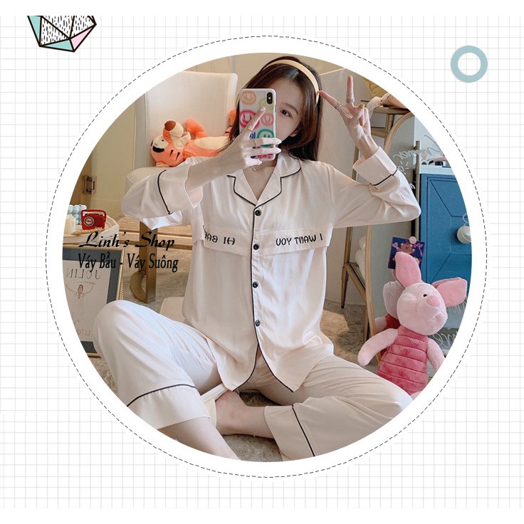 BỘ MẶC BẦU MẶC SAU SINH DÀI TAY SAQ94