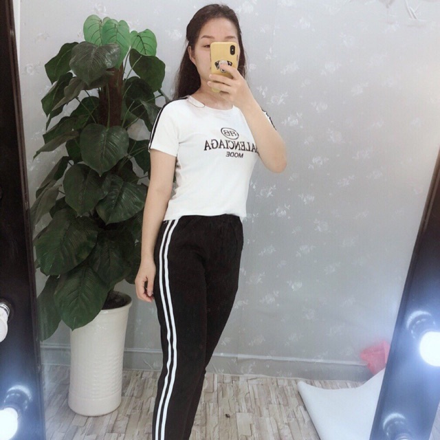 Bộ Thể Thao Mặc Nhà Nữ