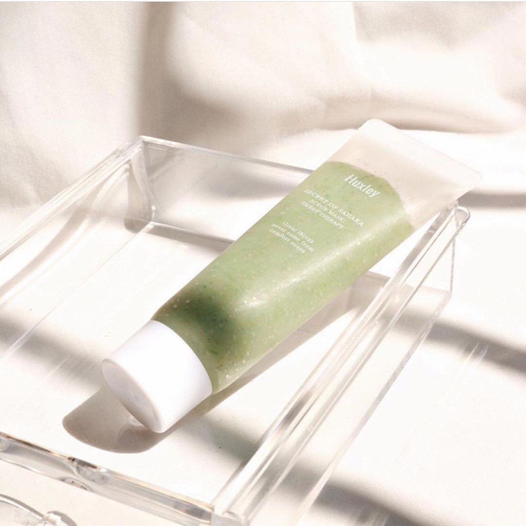 Tẩy Da Chết Huxley Scrub Mask Therapy Tẩy Tế Bào Chết Xương Rồng Mini Hàn Quốc 30g