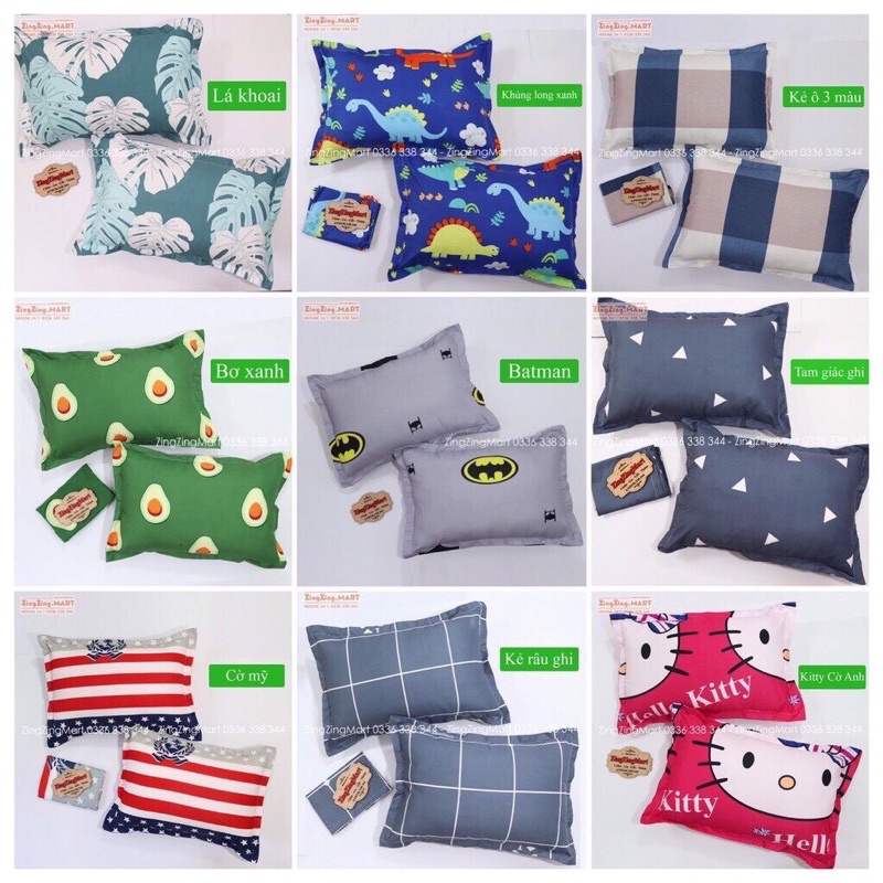 [Giao Ngẫu Nhiên] Vỏ Gối Nằm 4 Mùa Chất Cotton Poly Kích Thước 45x65cm (1 chiếc) | BigBuy360 - bigbuy360.vn