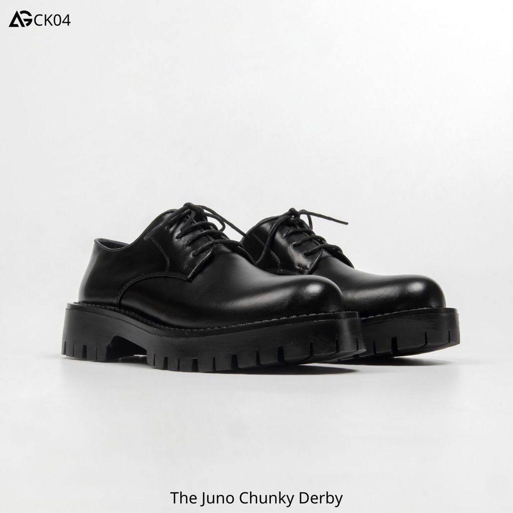 Giày da bò The Juno Chunky Derby August CK04 chính hãng bảo hành 12 tháng