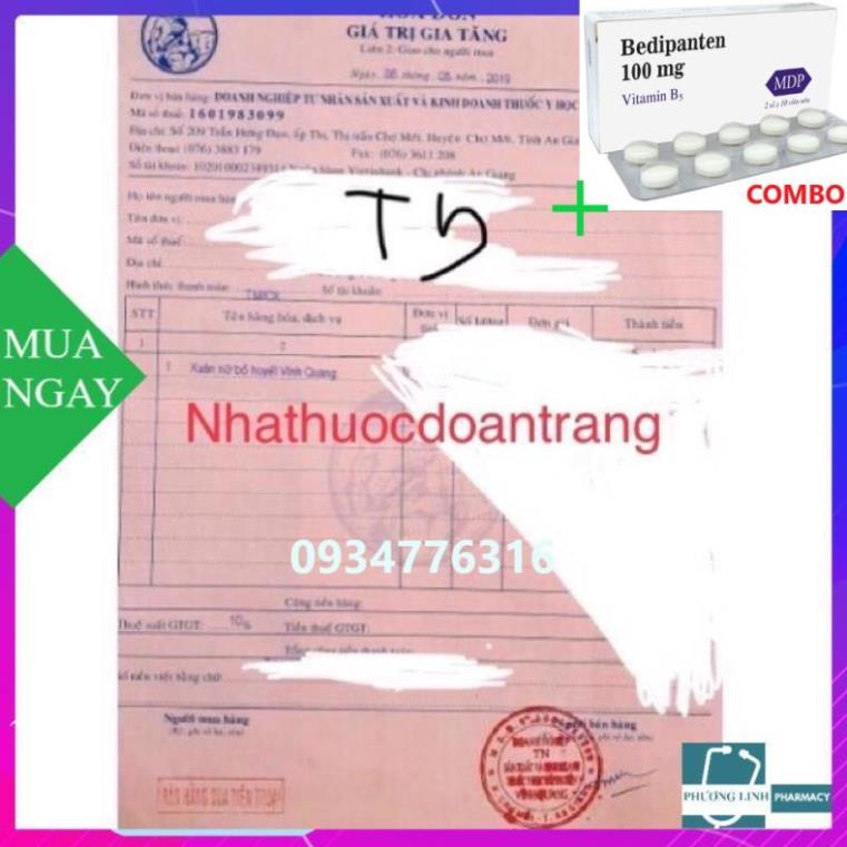 Combo Bedipanten 100mg +  Xuân Nữ Bổ Huyết Vĩnh Quang chai 280ml