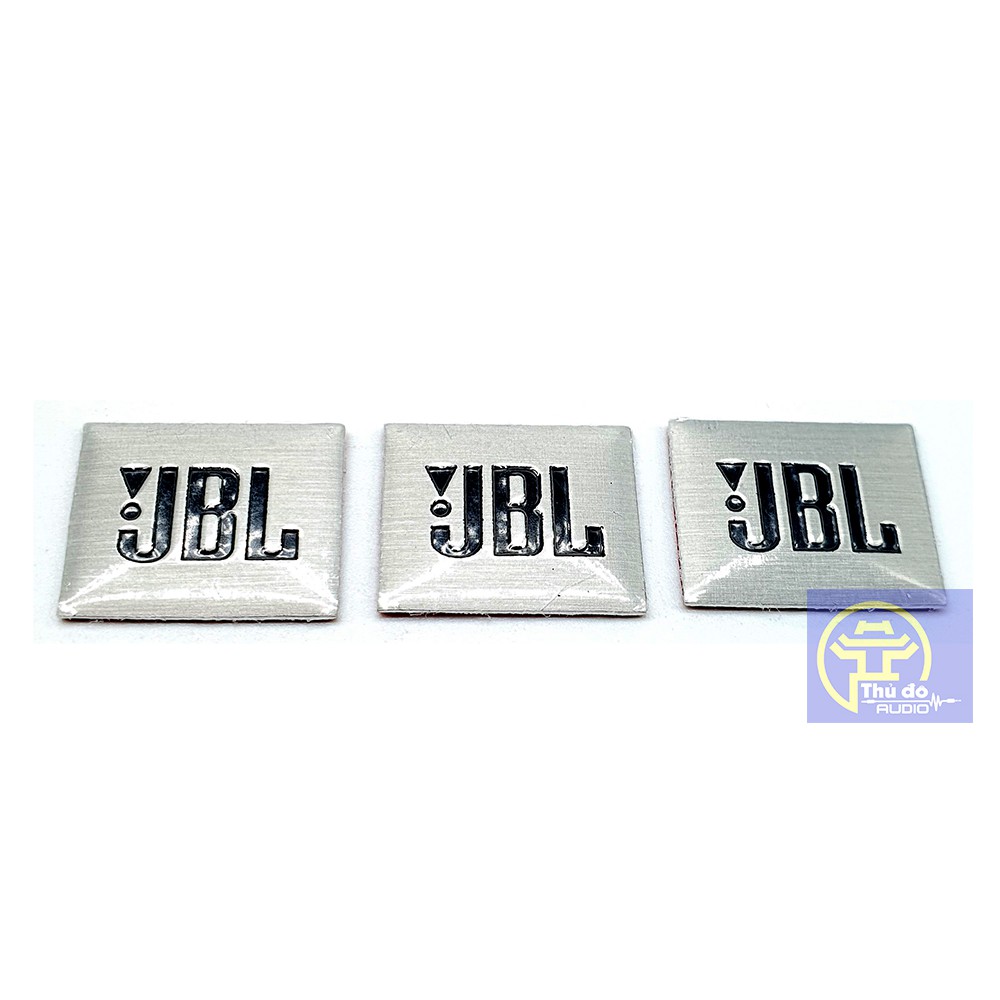 01 cái tem decal nhôm loa JBL
