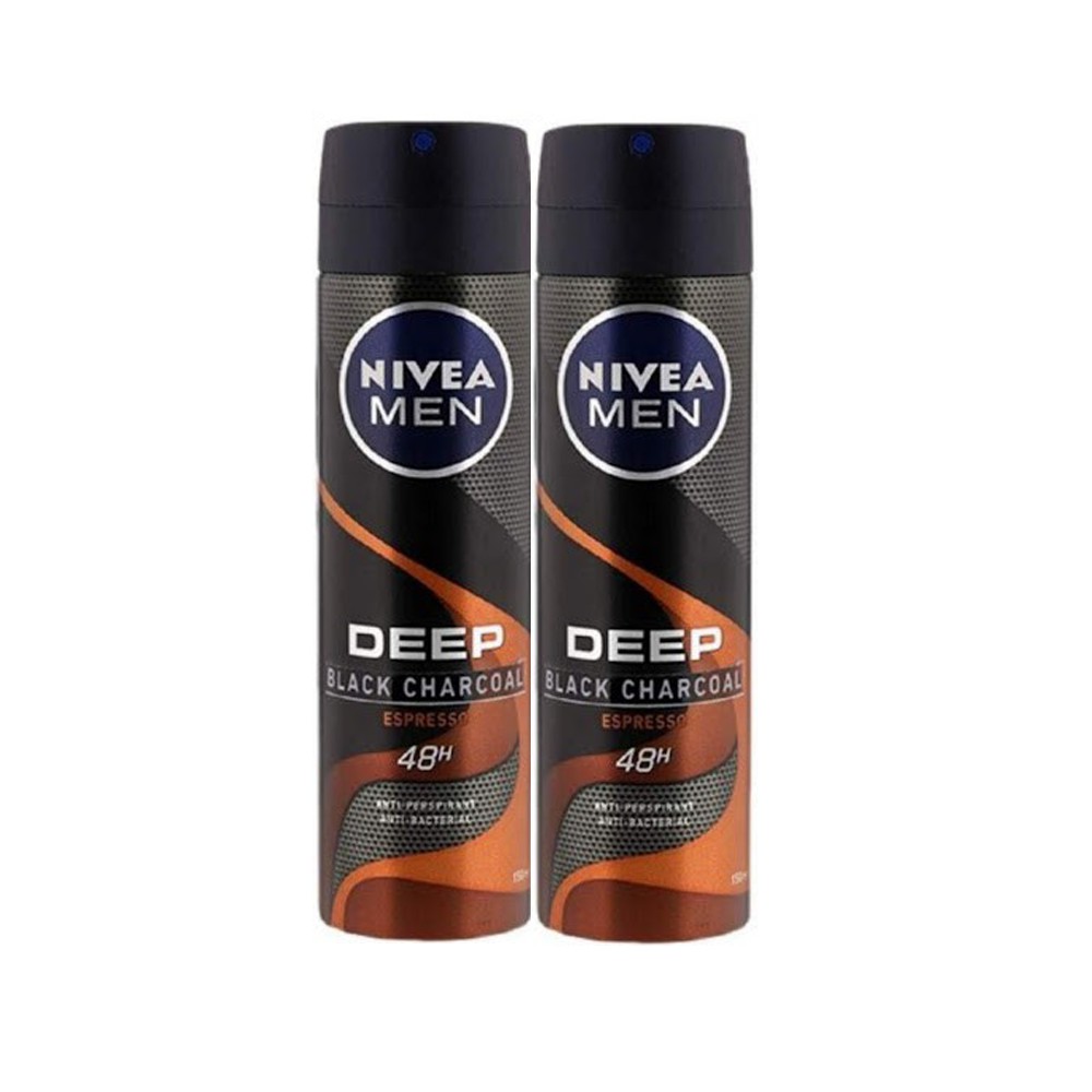 Combo 2 Chai Xịt Ngăn Mùi NIVEA MEN DEEP 150ml/chai