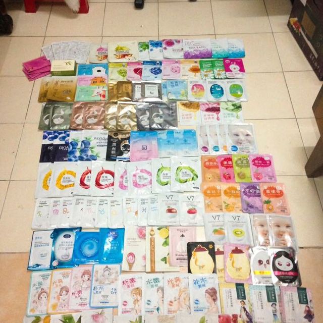 (Có sẵn) COMBO MIX 50 MẶT NẠ NỘI ĐỊA | Thế Giới Skin Care