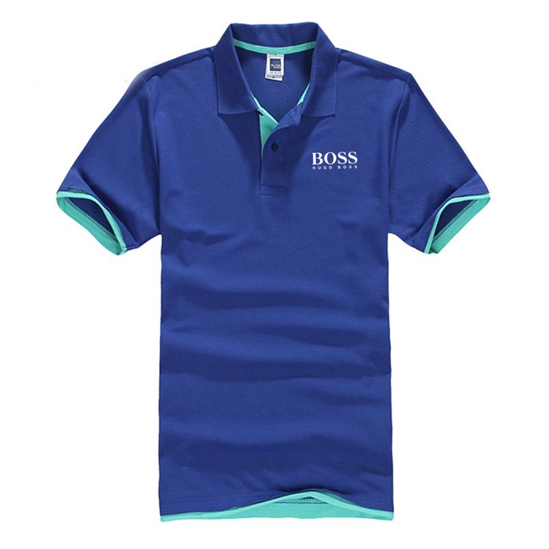 Hugo Boss áo polo Ngắn Tay Thời Trang Dành Cho Nam