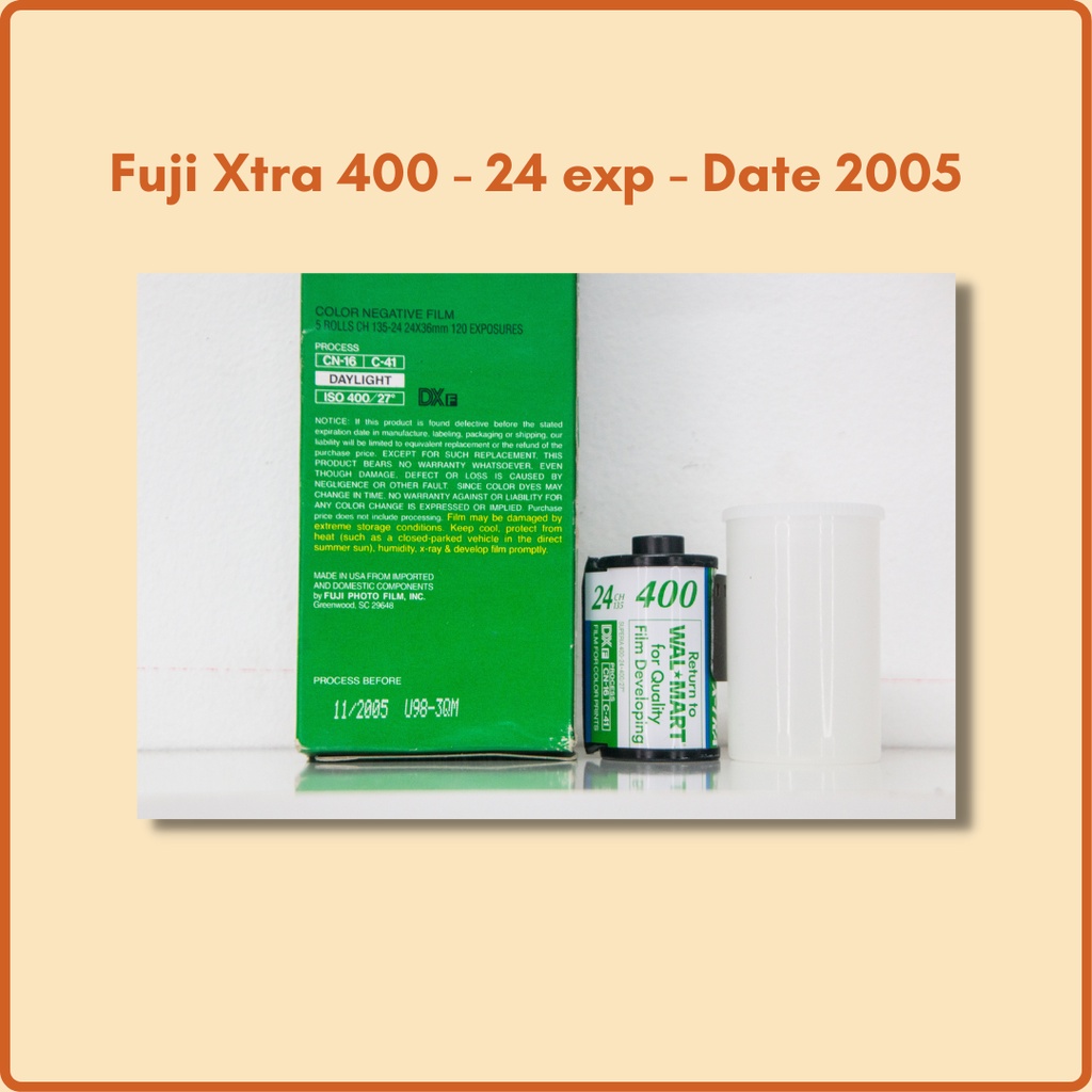 Phim Máy Ảnh 135mm Fujifilm Superia Xtra 400 36 Kiểu Indate 2024