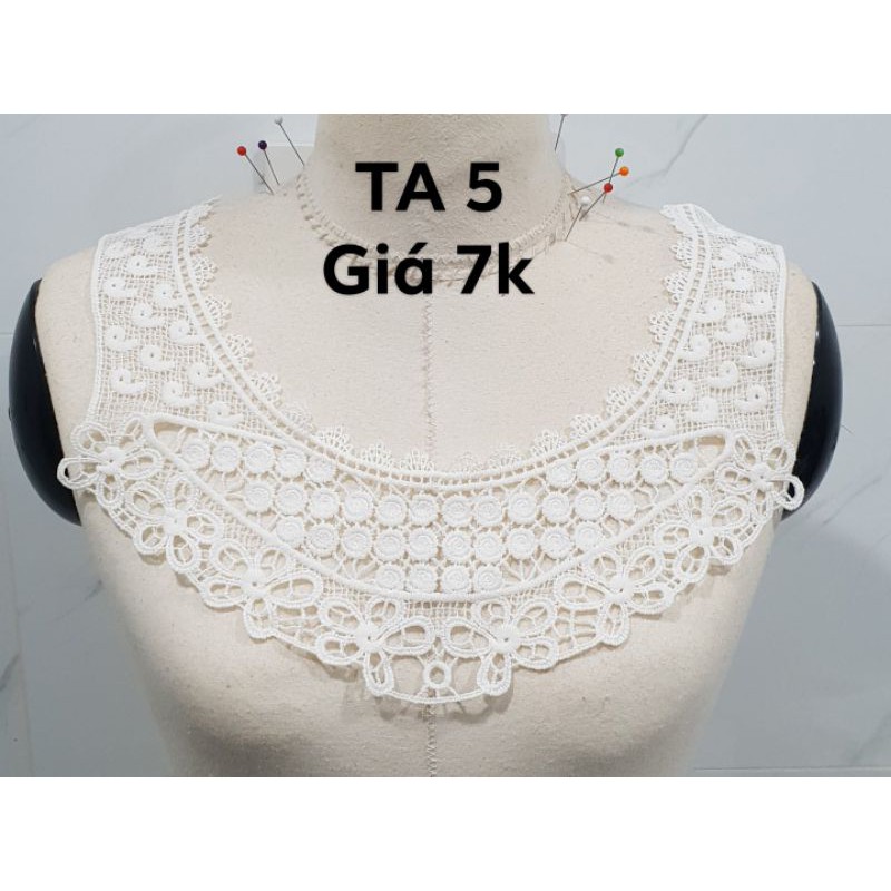 CỔ ÁO REN CHỈ SIÊU ĐẸP ( Đi Đơn từ 50k