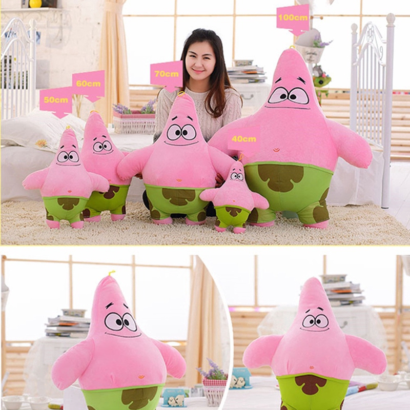 Thú Nhồi Bông Hình Bọt Biển Hoạt Hình Cho Bé 40-100cm