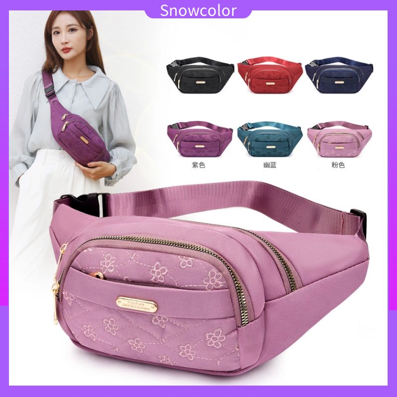 Túi Đeo Chéo Ngực / Thắt Lưng Chống Nước Phong Cách Hàn Quốc Cho Nữ