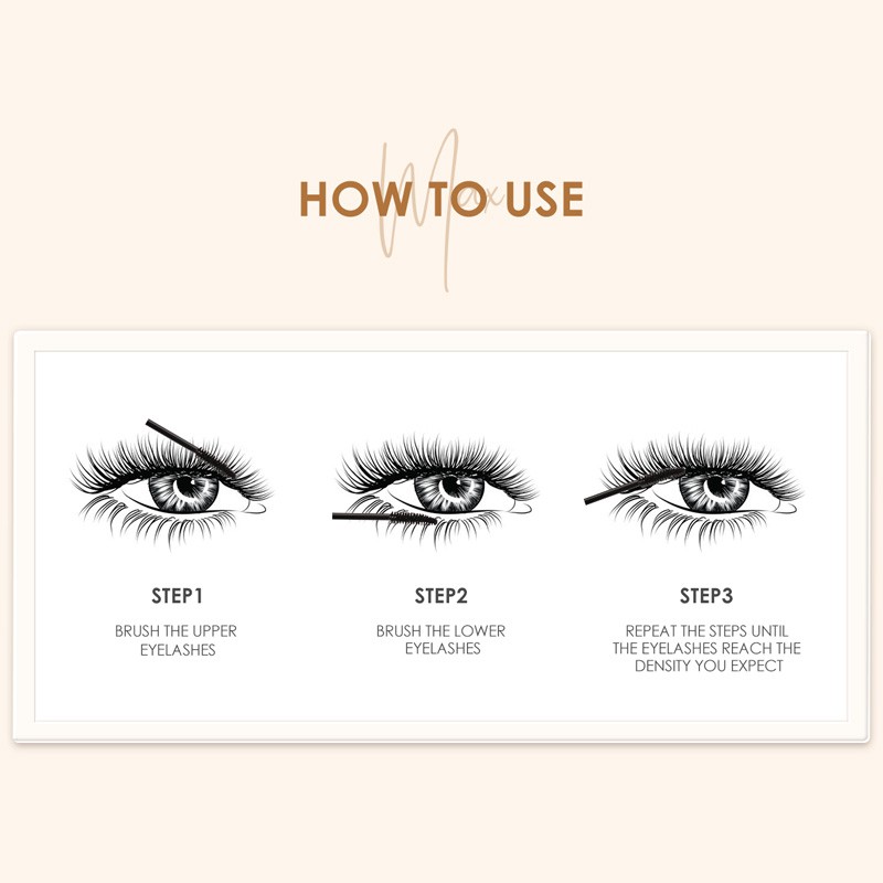 Mascara Focallure 4.5g Uốn Cong Làm Dày Và Dài Mi Chống Thấm Nước Lâu Trôi