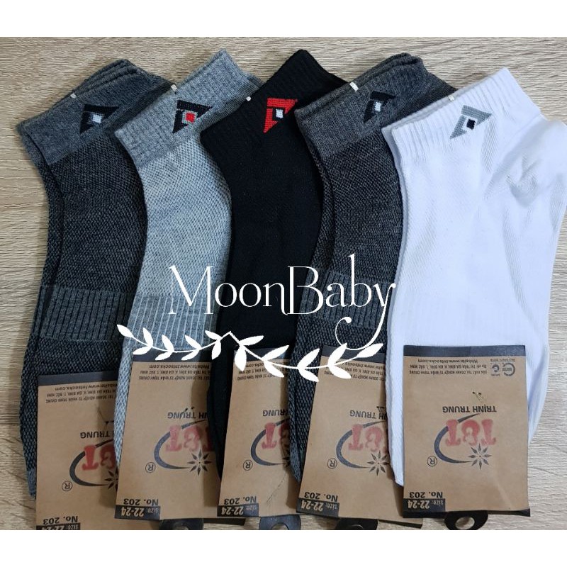 Tất nam cổ ngắn T&amp;T (set 5 đôi)